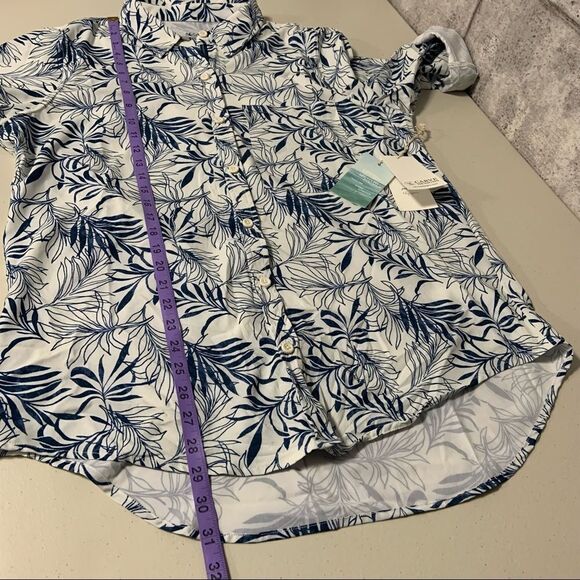 🆕 Carve Designs Alana Leaf Fletcher Button Up UPF50 Shirt - Picture 8 of 8